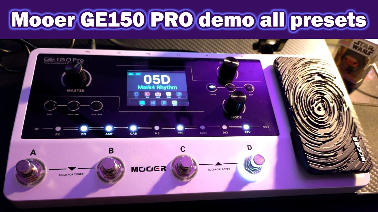 Mooer GE150 Pro demo all presets (No talking) 🔥🔥🔥🎸