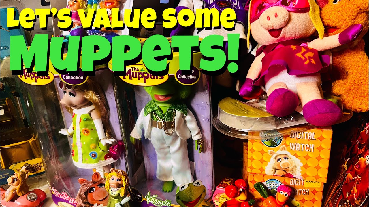 Let’s value new & vintage Muppets & Muppet Babies. “Valuing My Toy Collection” 1980s toys Ep. 