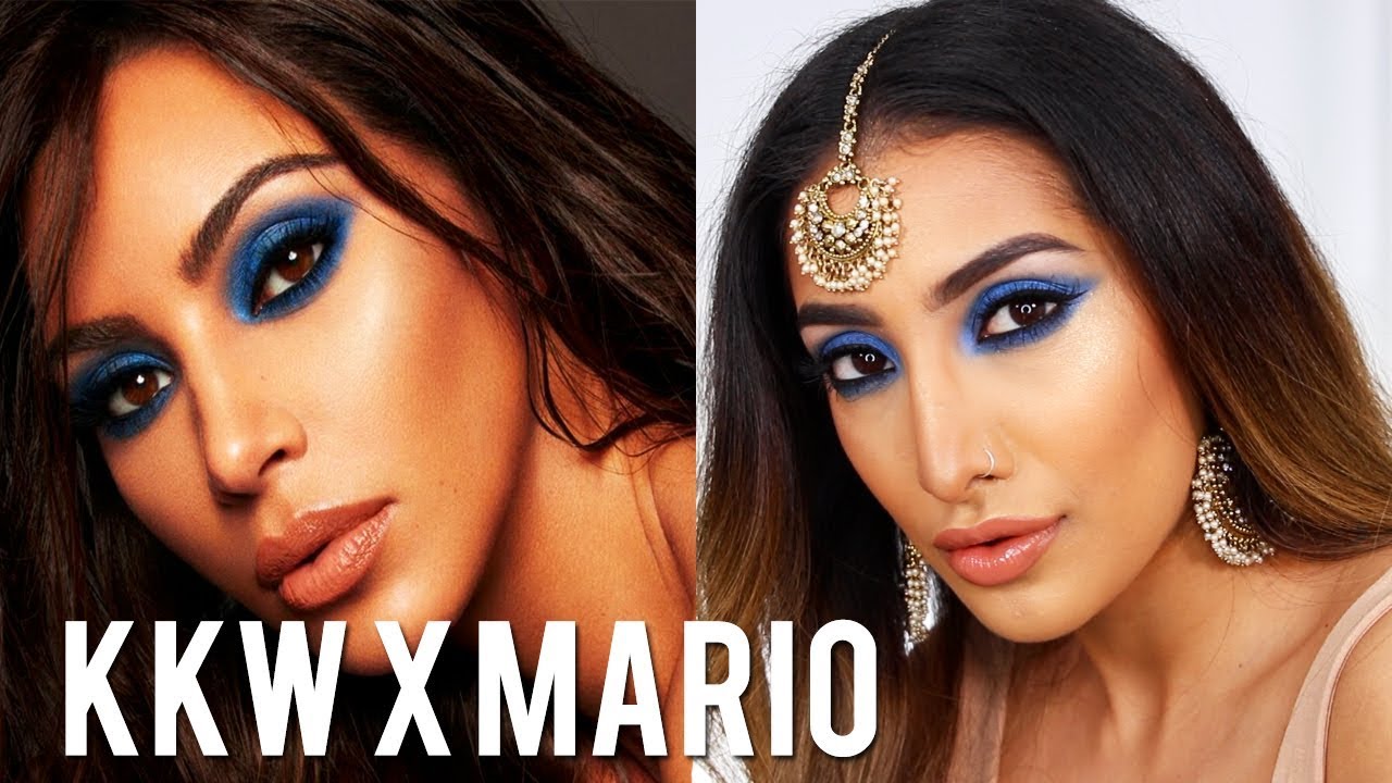KKW Blue Look - Indian Wedding Style - PALETTE REVIEW