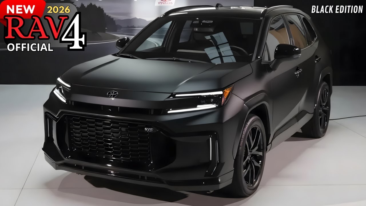 NEW COLOR! 2026 Toyota RAV4 Hybrid - Coming in a new color! A Fierce Black