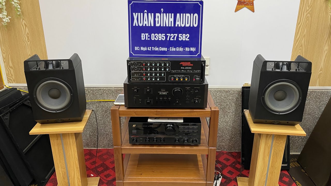 Loa Bose 301 Seri 4 Khách Nâng Cấp Quá Đẹp, Amply Jarguar 203N, Amply Luxman LV-117 Hàng Bãi Đẹp.