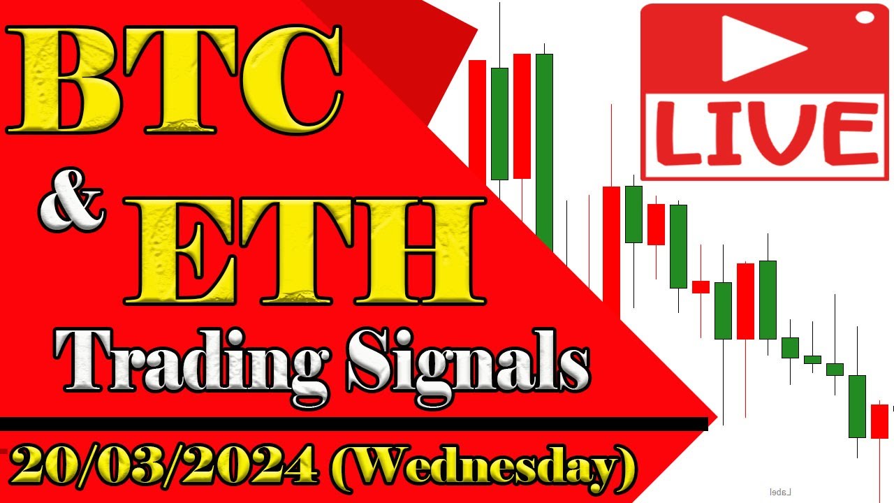 Best Live BTC ETH Bitcoin and Ethereum Cryptocurrency Scalping Trading Signals (20/03/2024)