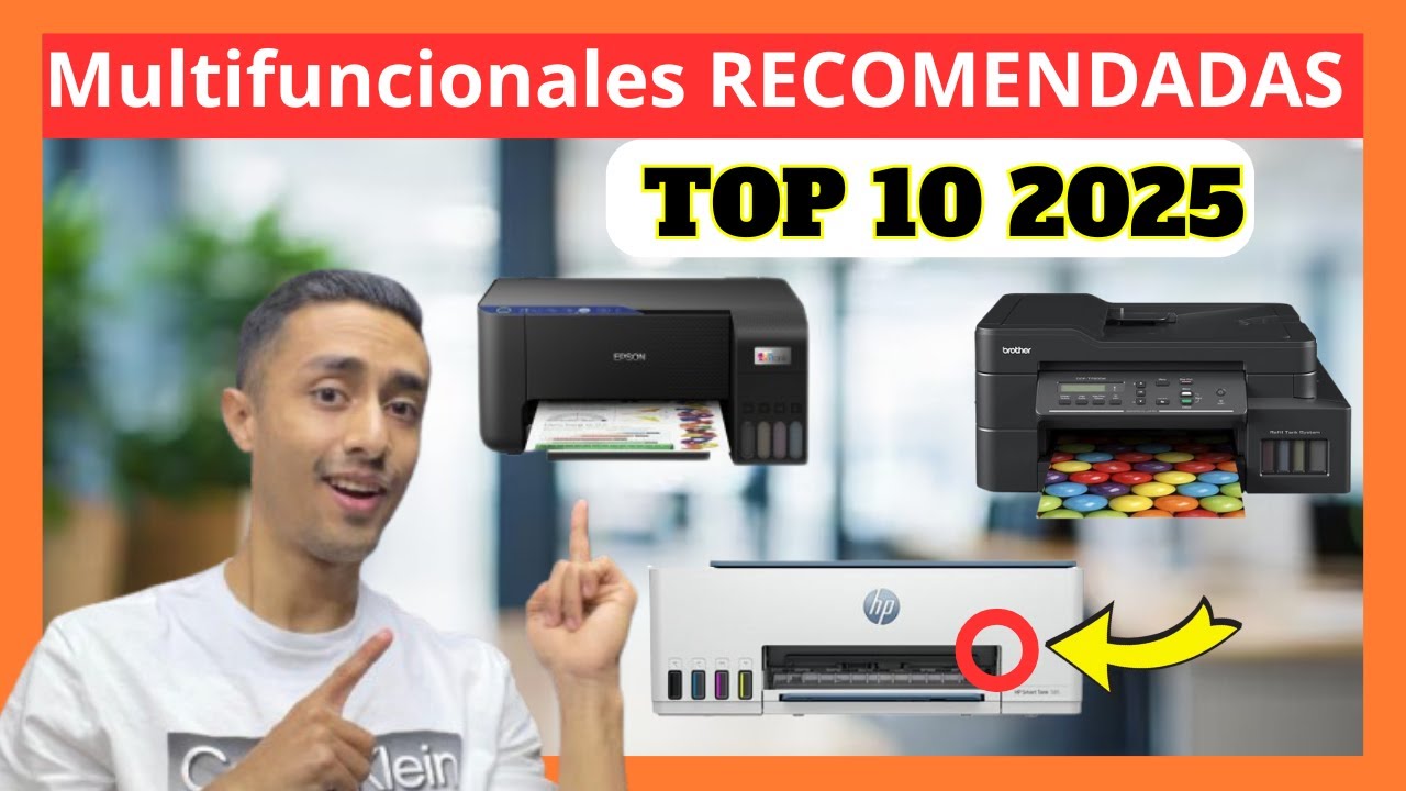 Impresoras multifuncionales RECOMENDADAS 2025  para casa o negocio [NO Compres una sin ver Esto]