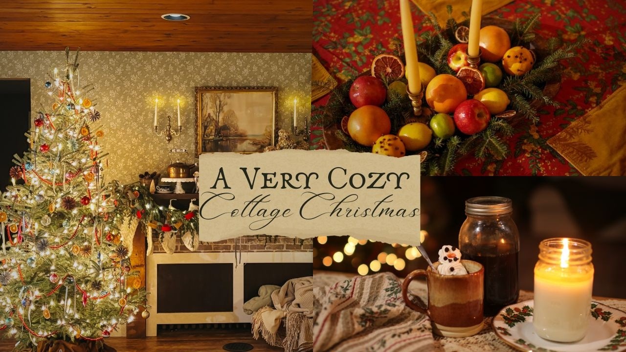 A Very Cozy Cottage Christmas | Decorate with Me! DIY Decor