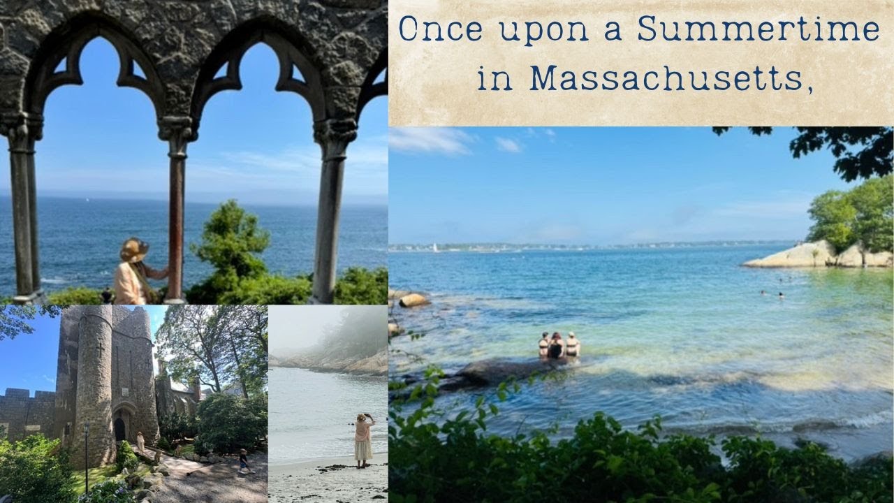 Massachusetts Summer day trip! Dreamy Hammond Castle, beaches, and towns#summertime #newengland