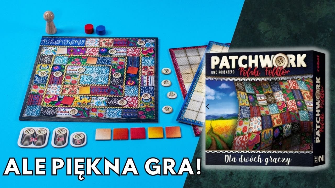 PATCHWORK: Polski Folklor - Ależ piękna gra! | RECENZJA