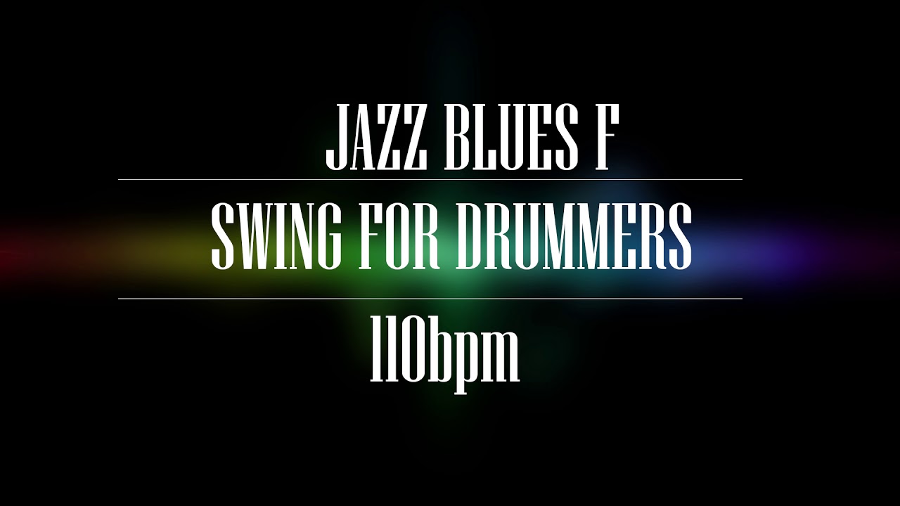 Swing Jazz Backing Track in F | 110 Bpm NO DRUMS WITH CLICK