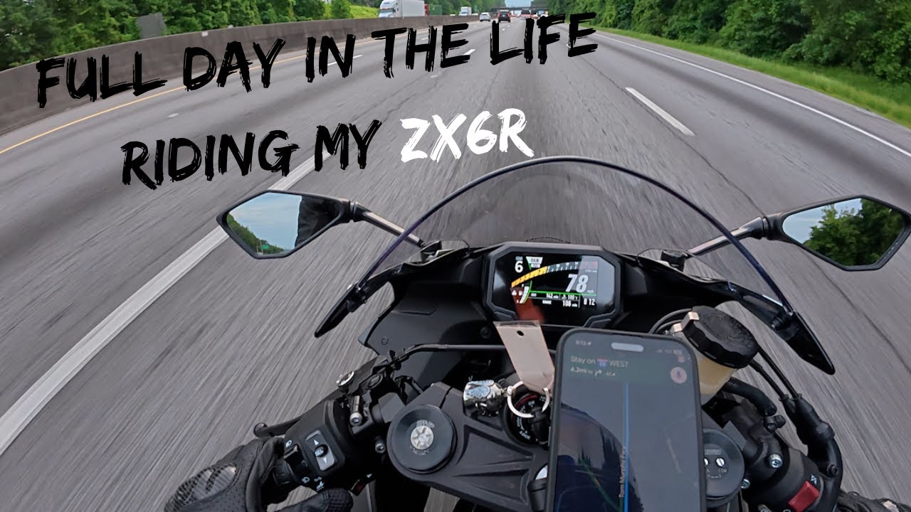 A Day In the Life with A 2025 Kawasaki ZX6R!! (THE SYNDER CUT)