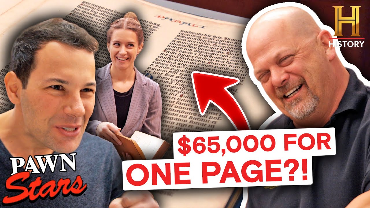 The Best of Adam: Rare Pages & Priceless History | Pawn Stars