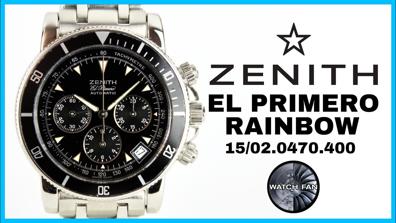 Zenith El Primero Rainbow, un orologio con le palle!