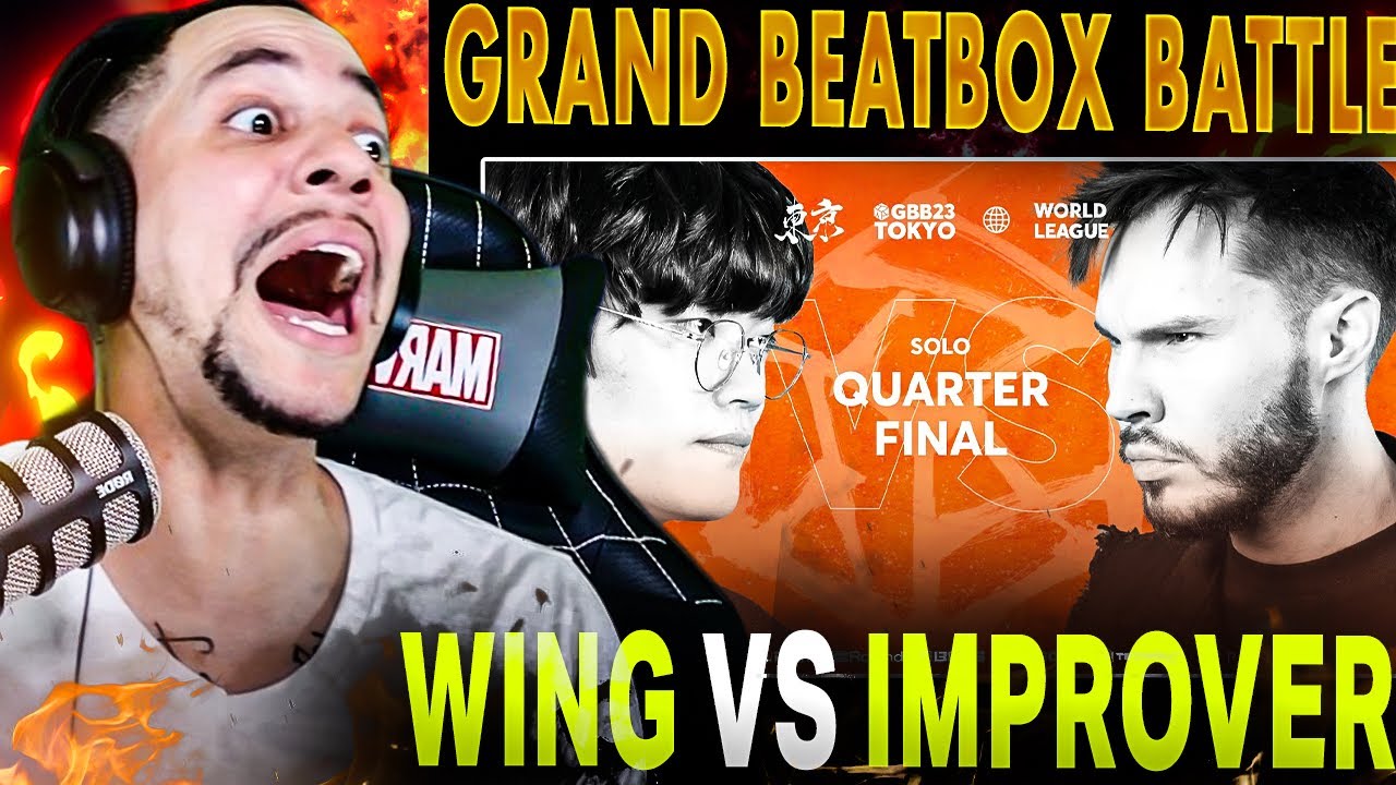 КРЫЛО — ЭТО СЕРЬЕЗНО!!! Крыло против Улучшателя | Grand Beastbox Battle 2023 (РЕАКЦИЯ)