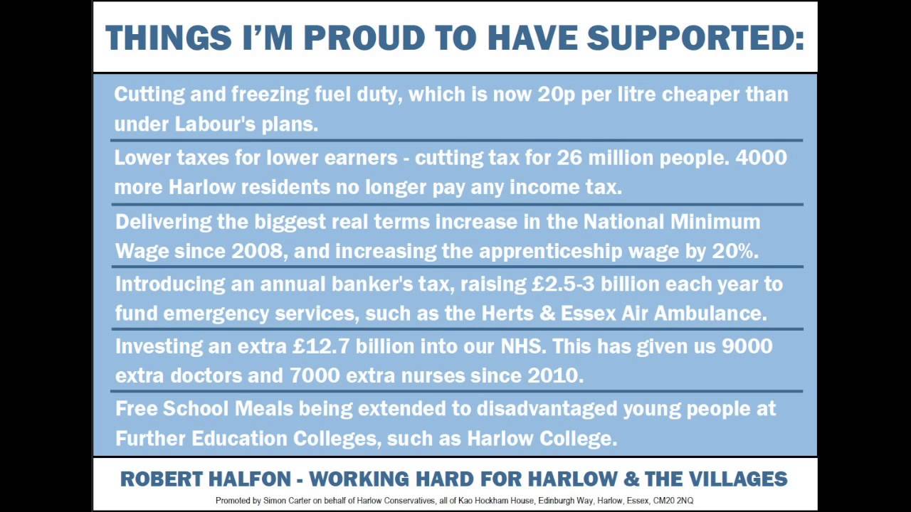 WHY I'M BACKING ROBERT HALFON ON MAY 7TH