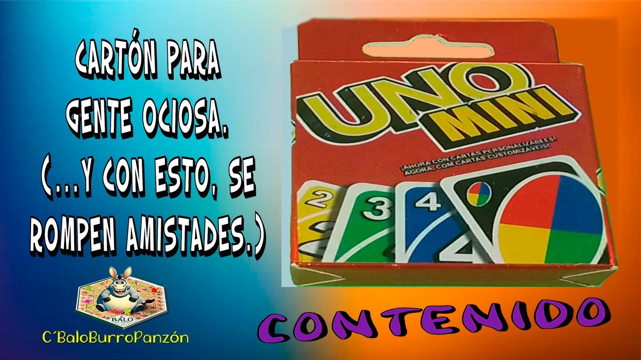 UNO versión MINI: El tamaño engaña… ¡pero el drama es gigante! 😅🃏| Contenido | No Unboxing.