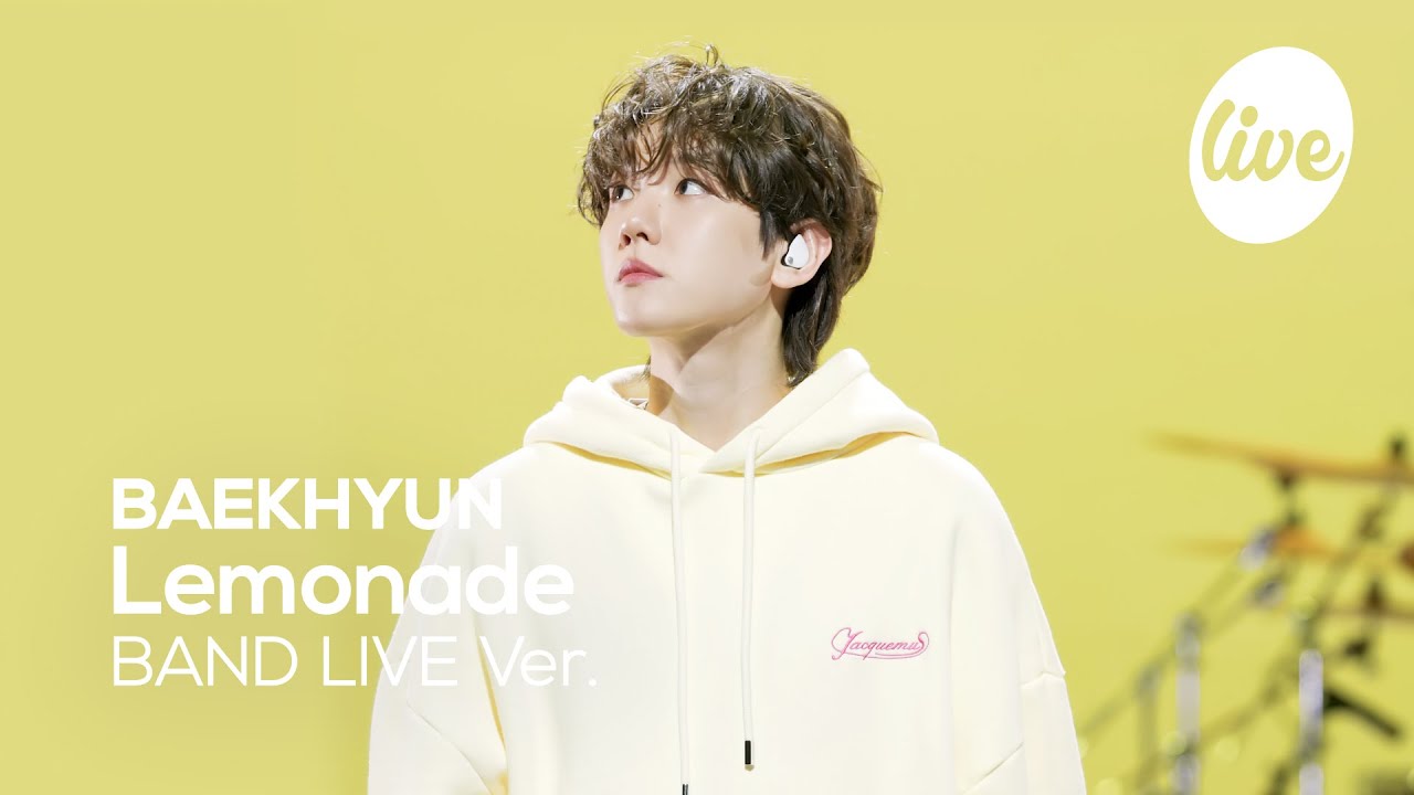 [4K] 백현(BAEKHYUN) “Lemonade” Band LIVE R&B의 신이 말아주는 상큼한 레몬에이드🍋 [it’s KPOP LIVE 잇츠라이브]