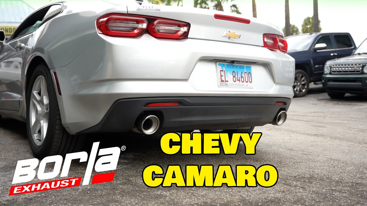 Chevy Camaro V6 ** Выхлоп Borla Atak ** 3,6-литровый двигатель V-6. Лучший ВЫХЛОП. DOHC ВВТ ДИ