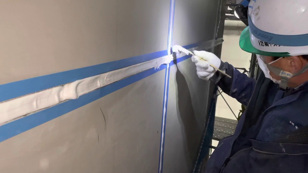［シーリング］かえしをクロスで消す⁉️ シール　コーキング　caulking construction