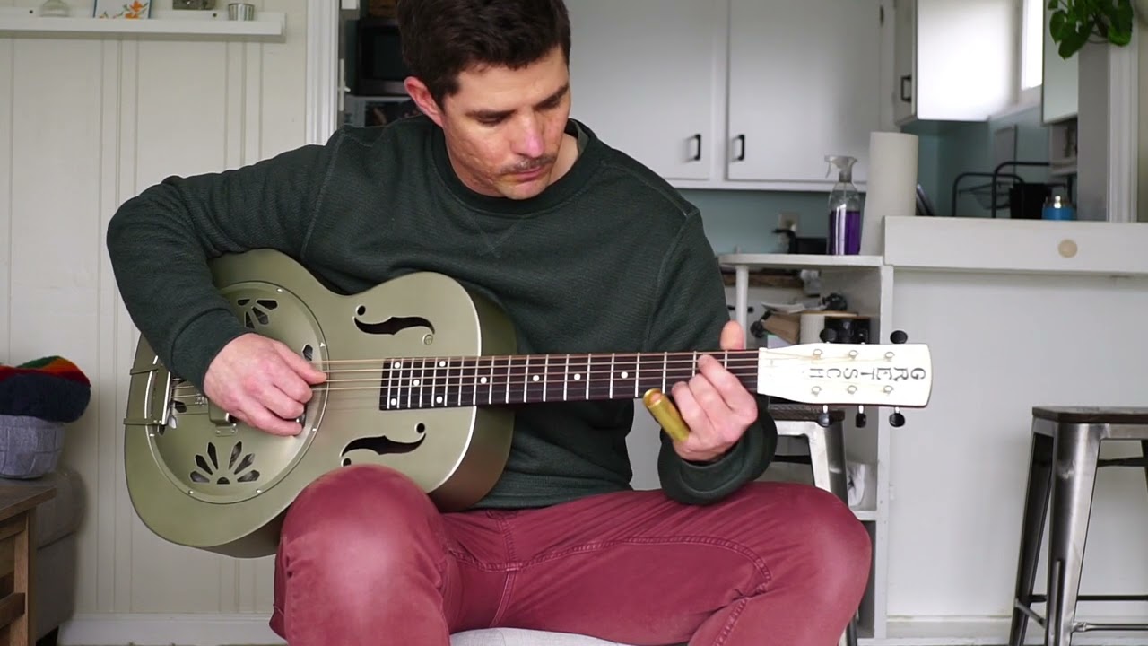 Going Up - Open D Slide - Gretsch Honey Dipper Guitar