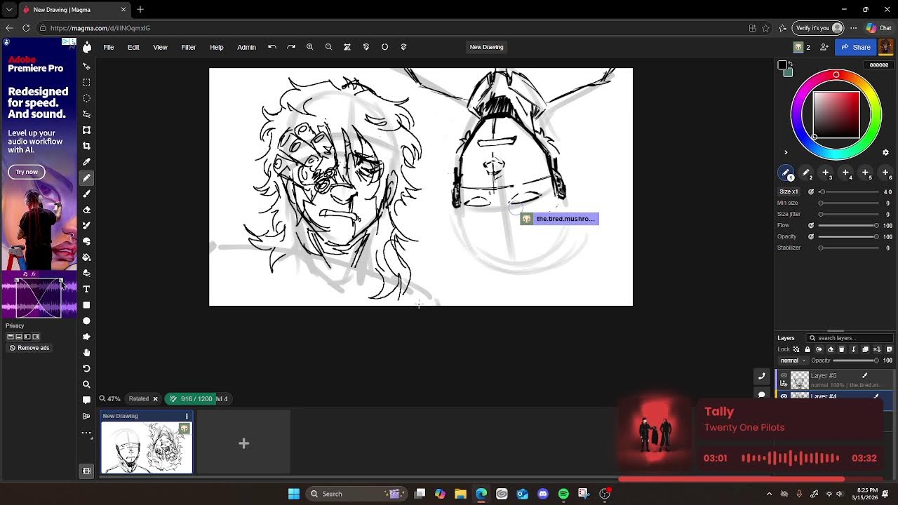 magma with the hwife !