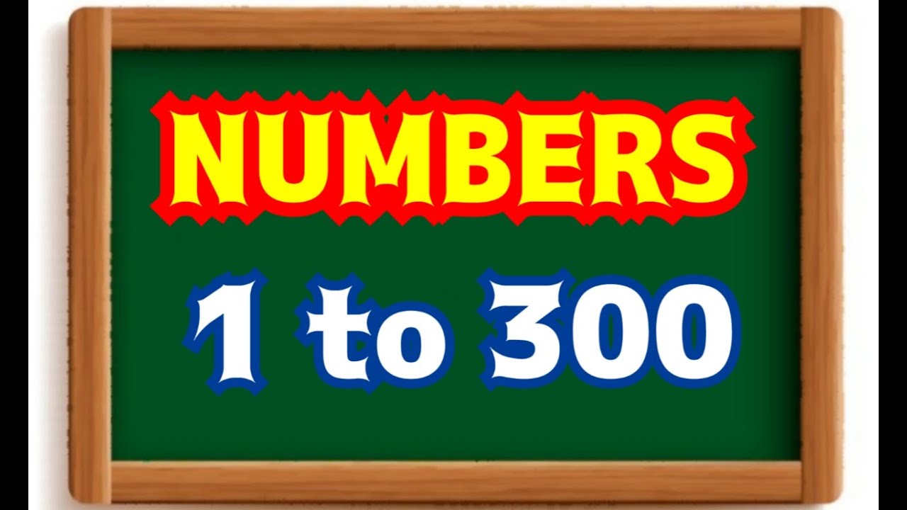Learn Numbers 1 to 300 _  Counting from 1 to 300 _  Baby Learning India