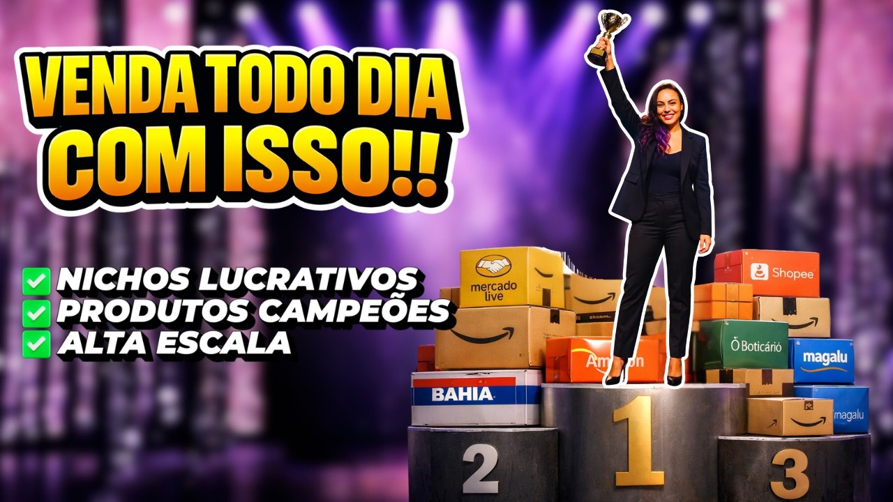 🏆 Produtos Campeões para Afiliados: Nichos que Vendem Todos os Dias no YouTube (2026)