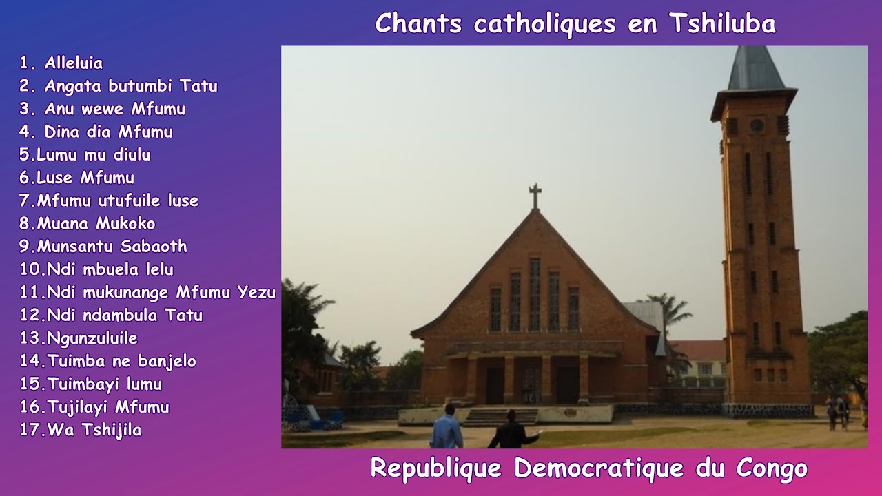 Chants catholiques en tshiluba