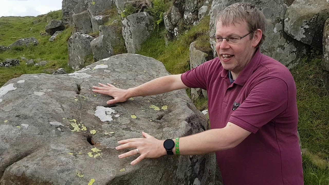 Limestone Corner shows Roman Quarrying.