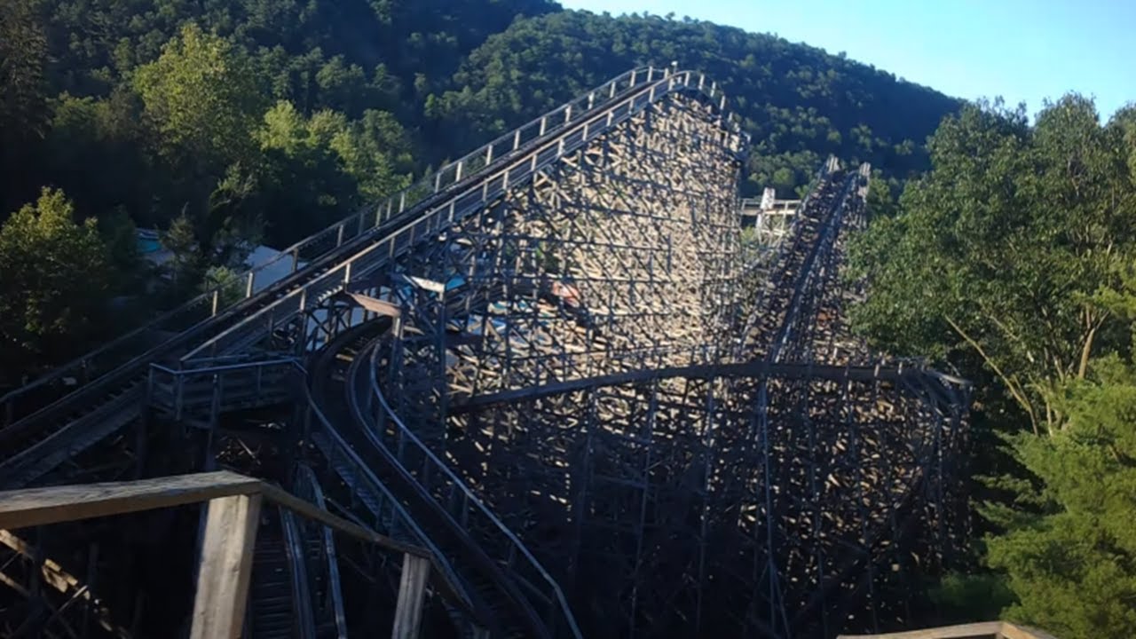 Twister - Knoebels - Front Row (4K HD POV) - July 2024