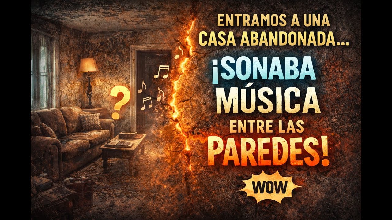 LA CASA ABANDONADA CON MUSICA: ¿REAL O SUGESTION?