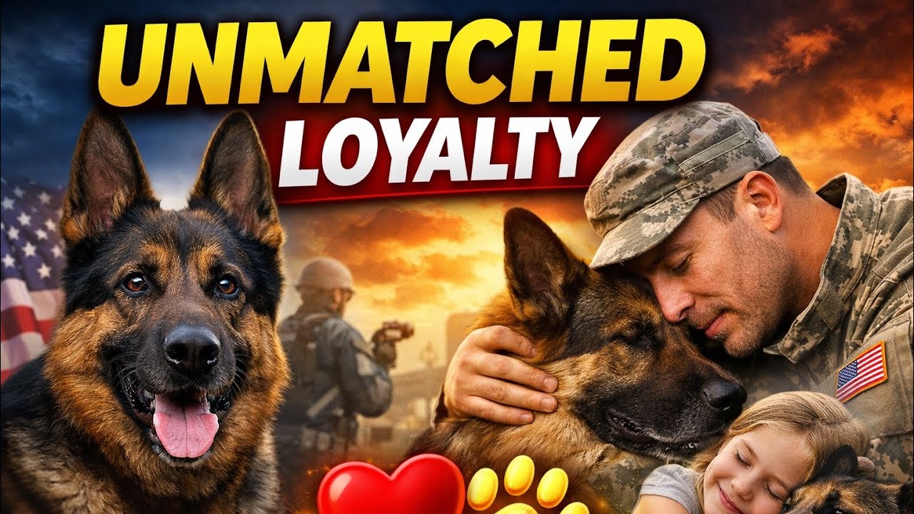 The Loyalty of a German Shepherd Is Unmatched