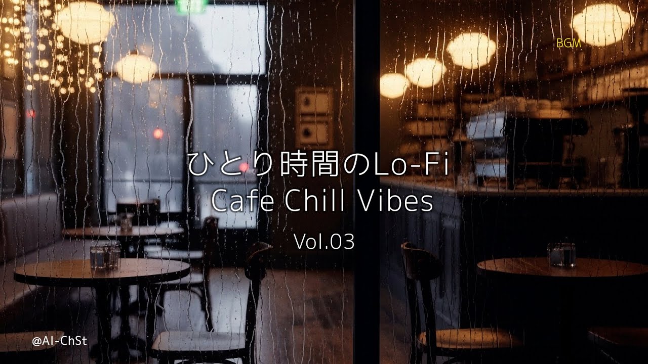 【Lo-Fi BGM】Vol.3 ひとり時間のLo-Fi / Cafe Chill Vibes  【Lo-Fi / Chill / BGM / cafe / 作業用 】
