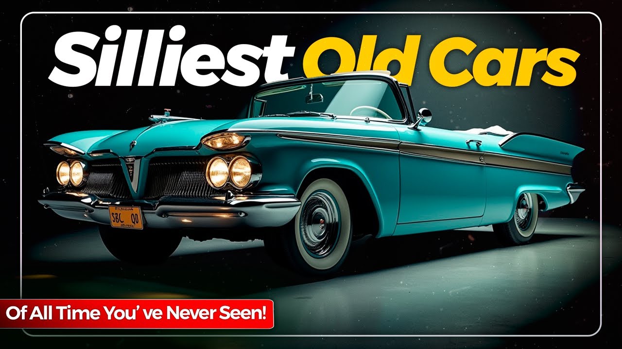 25 Silliest American Old Cars of All Time! You've Never Seen!