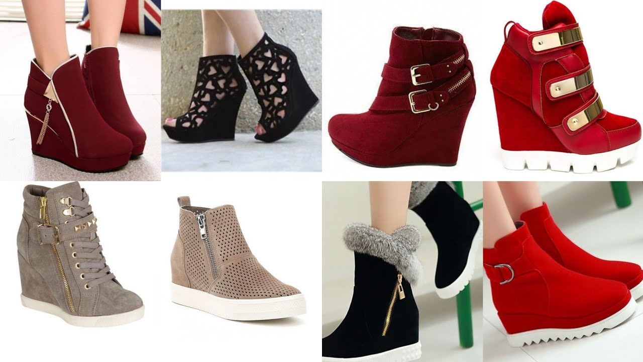 40plus most trandy and attractive platform wedge boots shoes for the modren fashionista girls