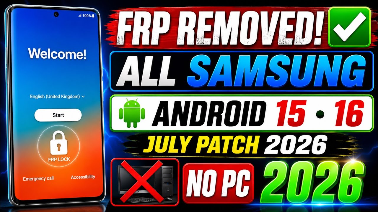 2026 WITHOUT PC! Samsung FRP Bypass Android 16/15 | Remove Google Account | Latest Method 🔥