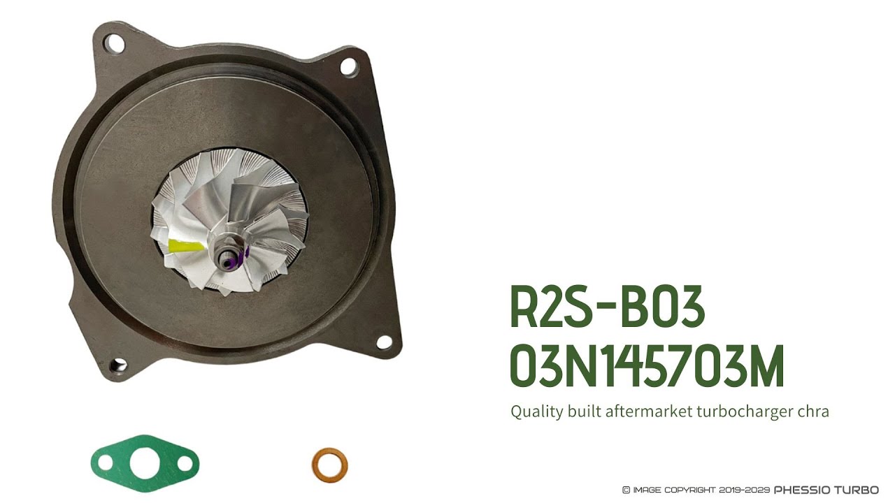03N145703M BiTurbo Cartridge R2S-B03 Left Side For VW Multivan T6 Caravelle T6 Transporter T6 2.0TDI