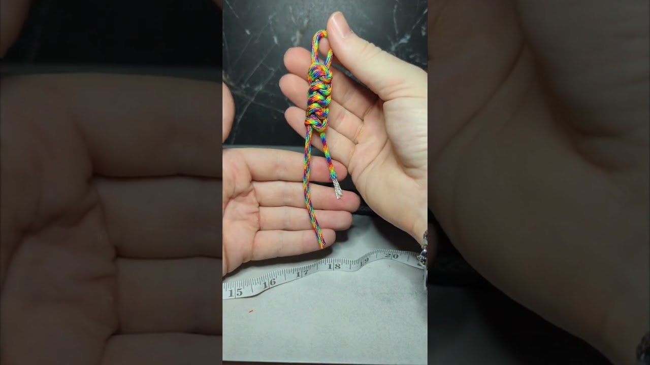 Tying a Paracord Snake Knot for the Vessel Within | Sleep Token Inspired 🖤🪢