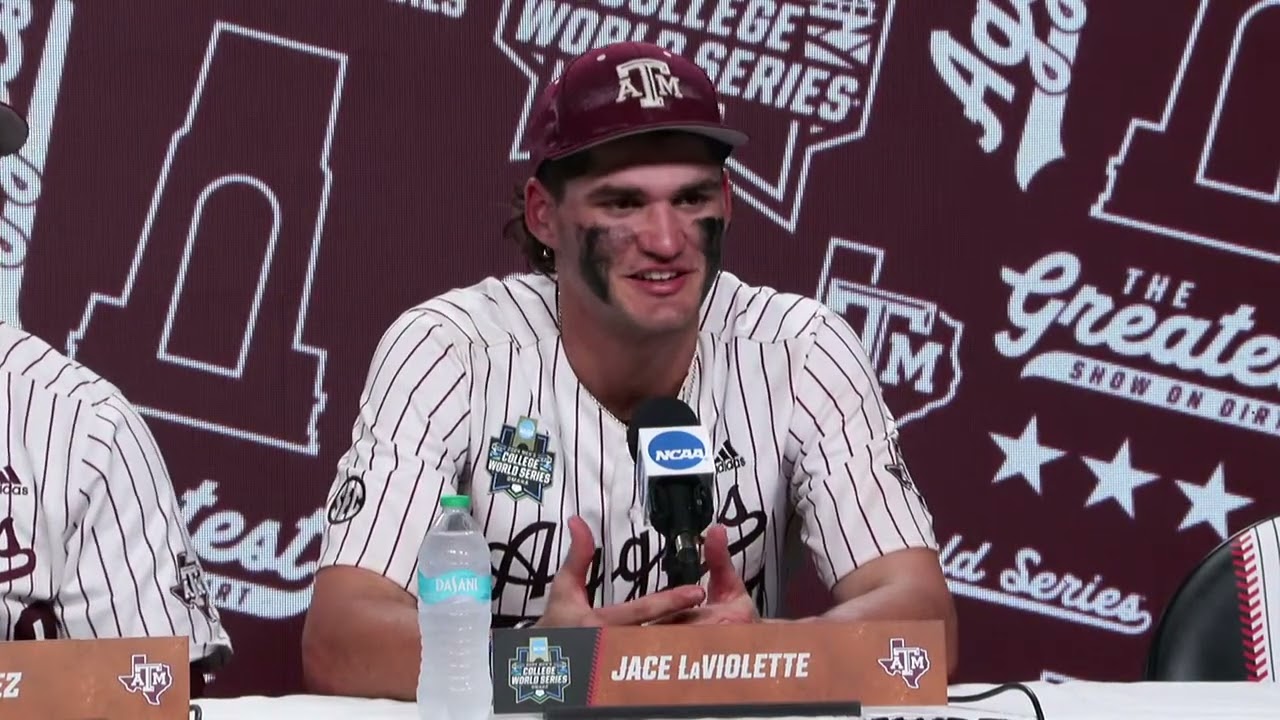 2024 Men's College World Series Championship Game 2 Texas A&M Postgame Press Conference
