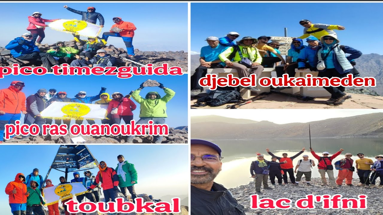 ختمها مسك من اعلى بحيرة في المغرب 