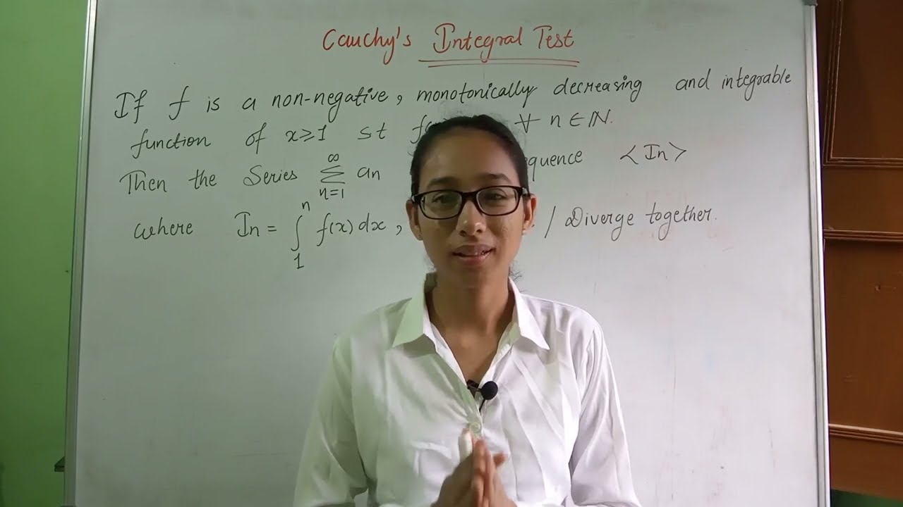 Cauchy's Integral Test | Proof | Sequence & Series