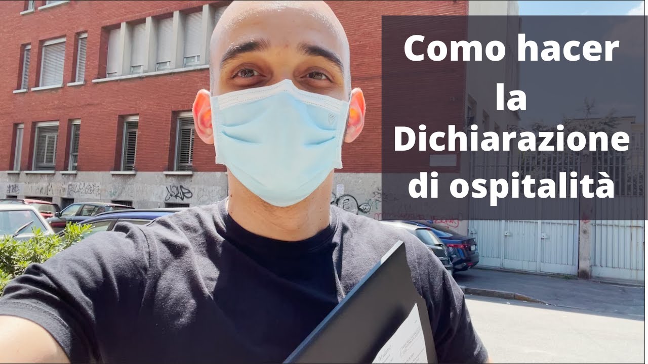 COMO HACER LA DECLARACION DE OSPITALITà EN ITALIA 🇮🇹  | KIKE BIASETTI