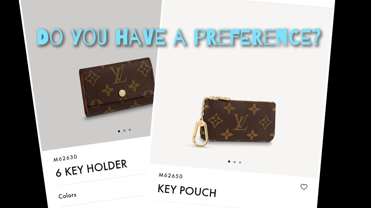 LV 6 ring key holder vs. LV cles