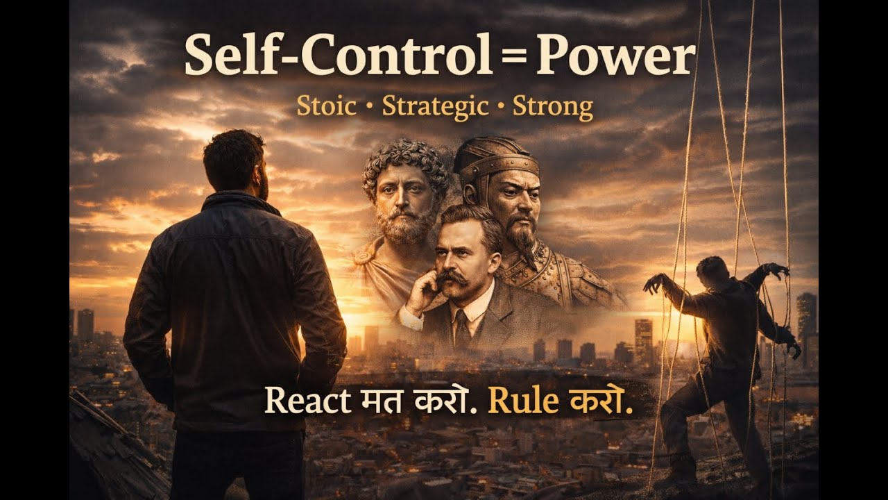 Why Emotional People Lose Control | React मत करो,Rule करो | Ruler Mindset Explained | MarcusAurelius