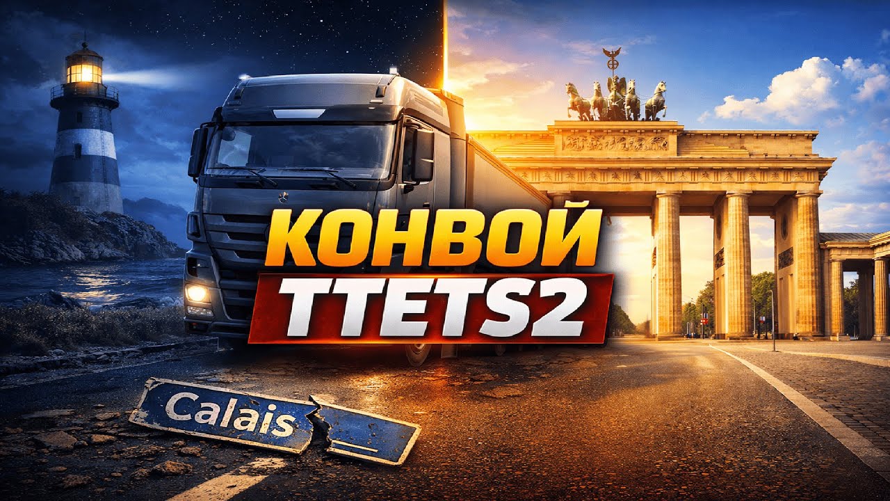 Euro Truck Simulator 2 🇺🇦 | Конвой на Iveco Hi-way | ETS2