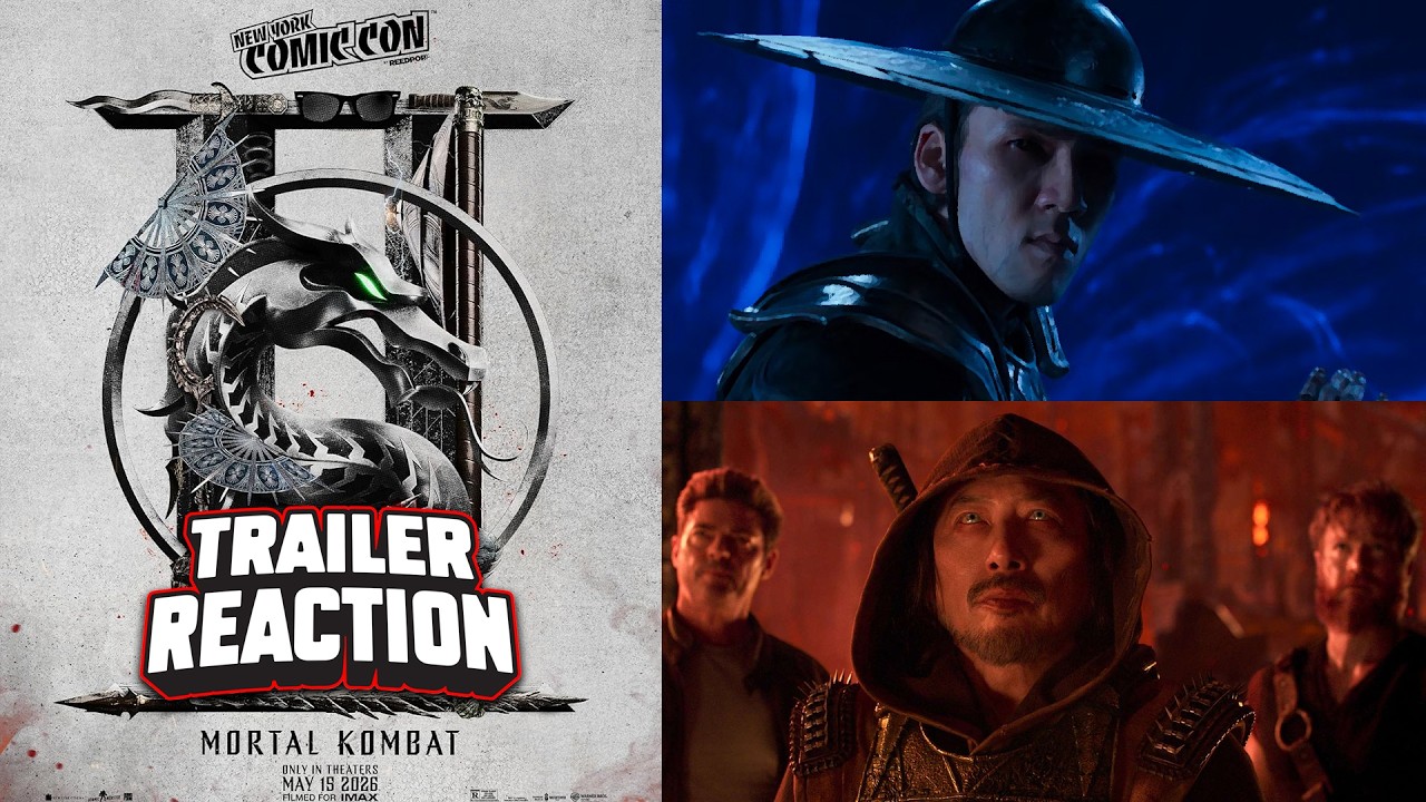 GET OVER HERE! - Mortal Kombat - II Kosmic Trailer REACTION