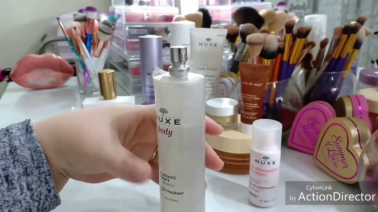 Revue sur les produits Nuxe قاع واش لازم تعرفي على منتجات نوكس