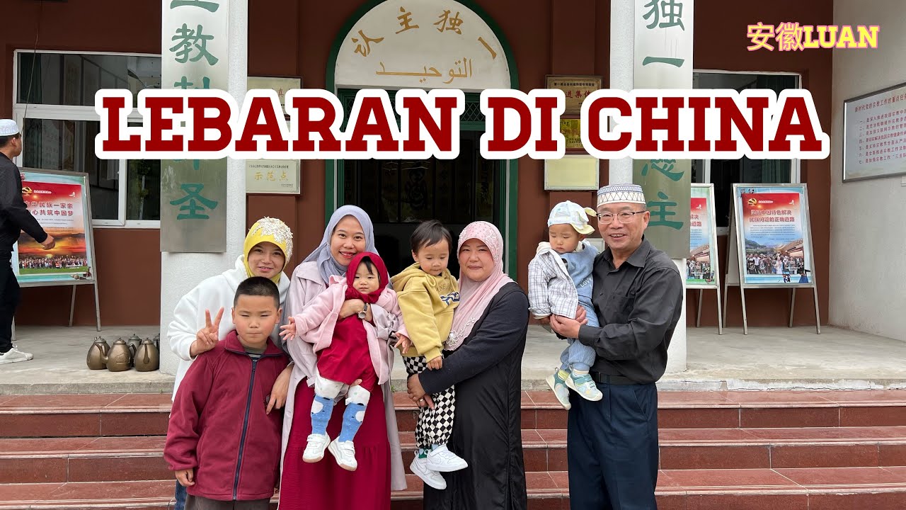 BEGINI SUASANA LEBARAN  BERSAMA MUSLIM CHINA DI LUAN DAN MAKAN SUP SAPI HANGAT