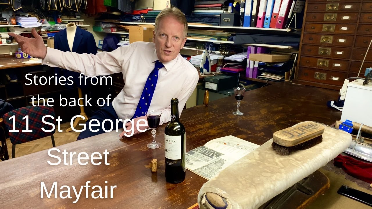 Stories from the back of 11 St George Street, Mayfair.