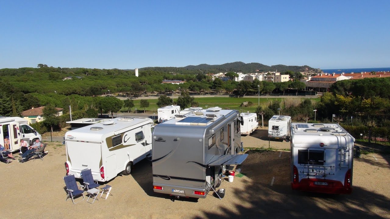Wohnmobil-Stellplatz Autocaravaning Palamos-Spanien