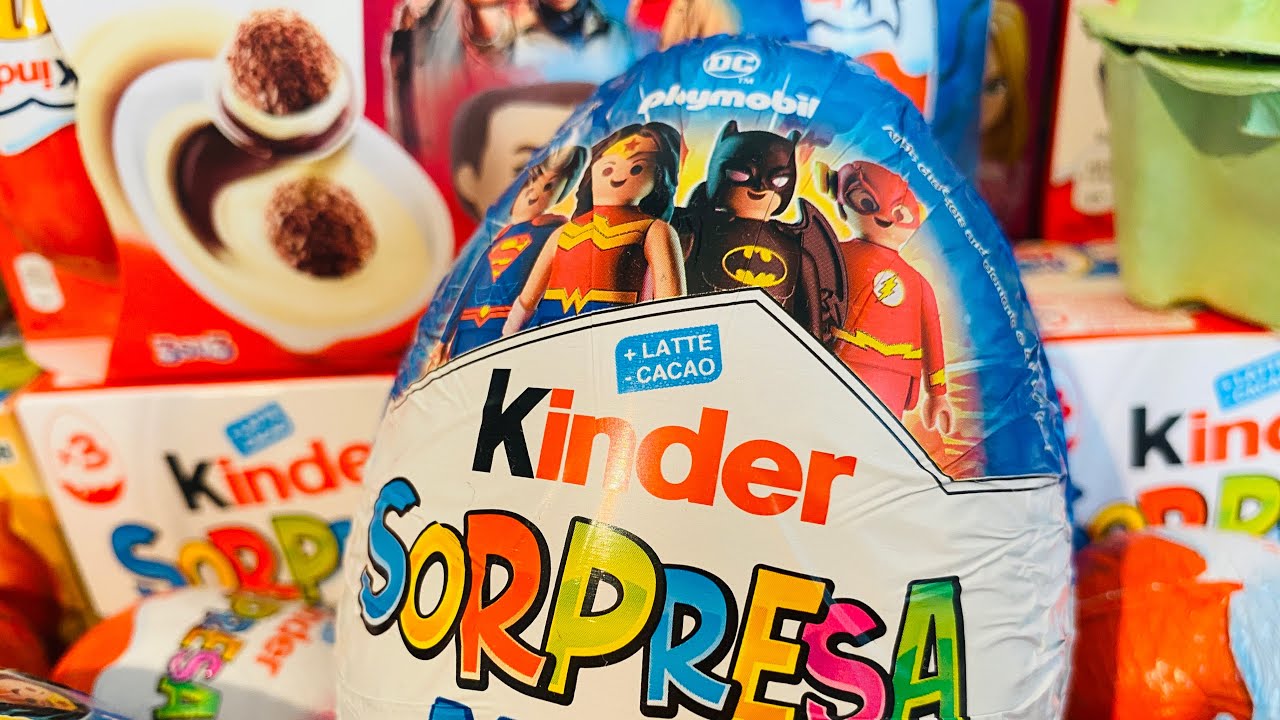 Super Compilation Playmobil Maxi Kinder Surprise ASMR Unboxing 