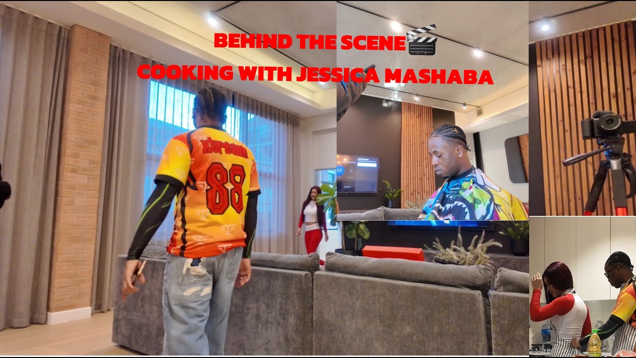 Behind the Scenes | Cooking with | Jessica Mashaba |