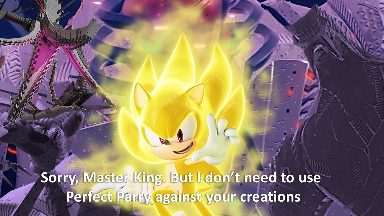 Sonic Frontiers, but you can use IMPERFECT Parry!